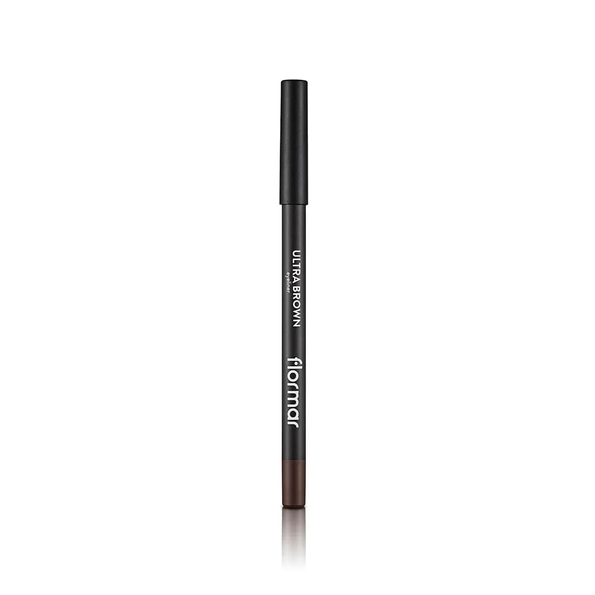 Flormar Ultra Eyeliner 012 Braun - Wischfester Präzisionsliner