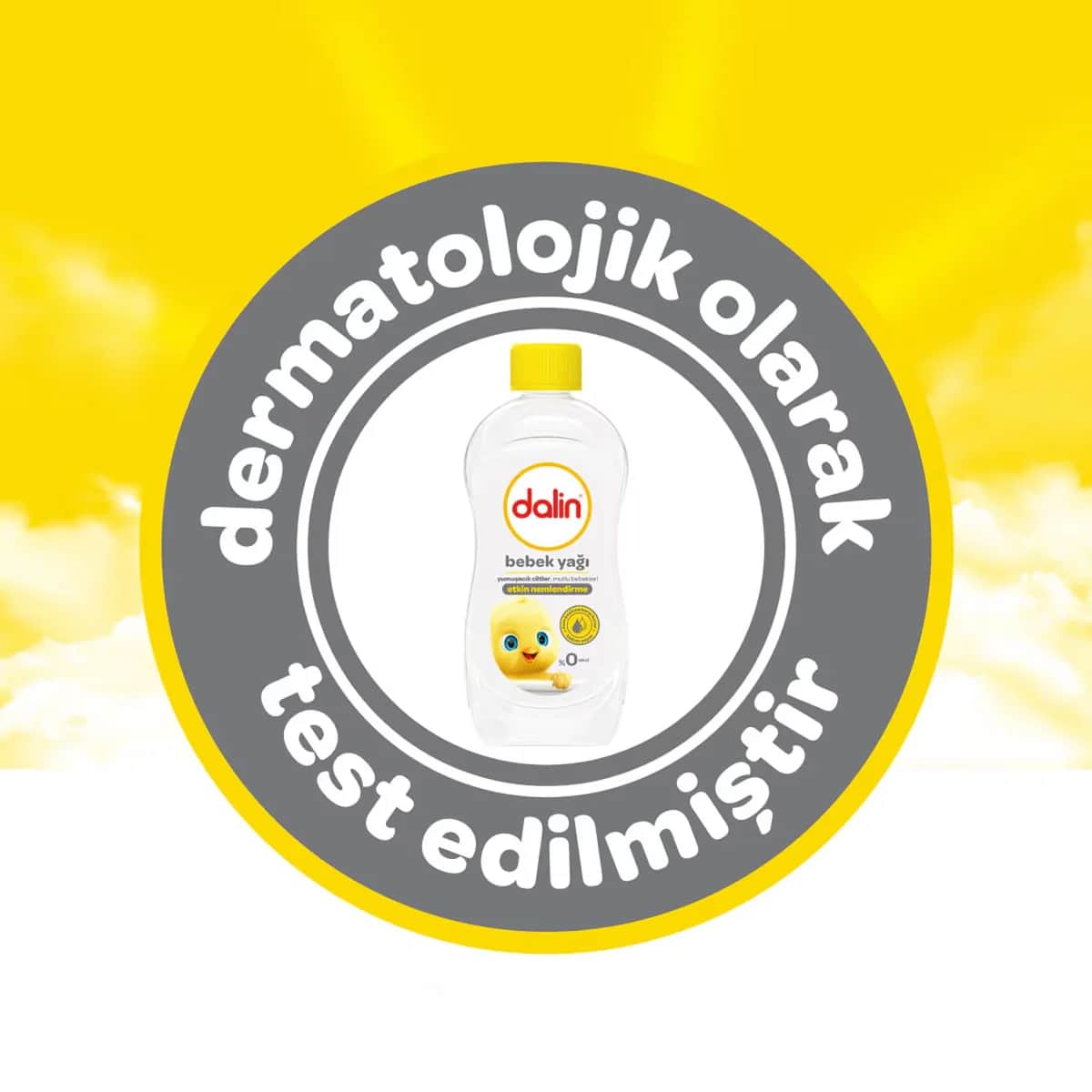 Dalin Classic Babyöl 500ml - Sanfte Feuchtigkeitspflege für Babyhaut