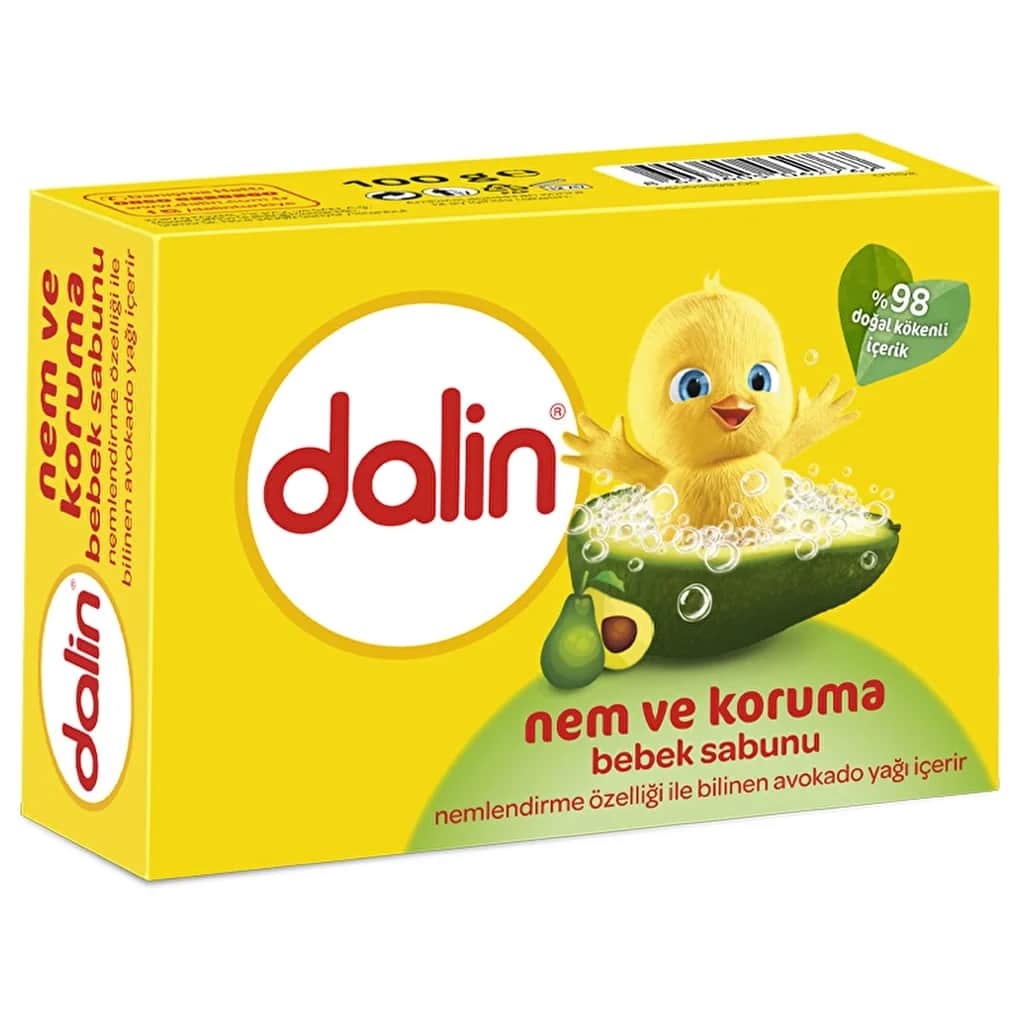 Dalin Babyseife 100g - Feuchtigkeit &amp; Schutz für empfindliche Haut