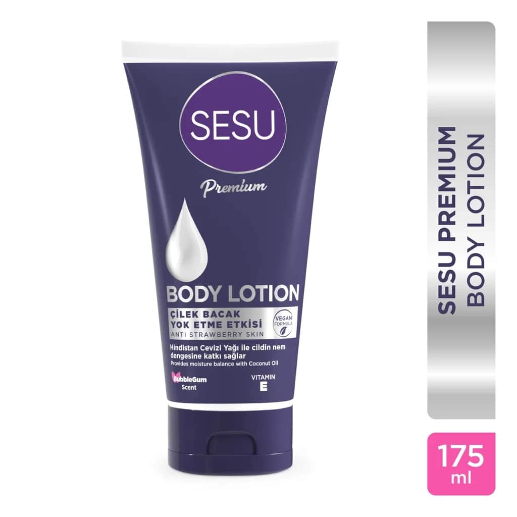 Sesu Körperlotion 175ml - Feuchtigkeitsspendende Urea &amp; Kokosöl