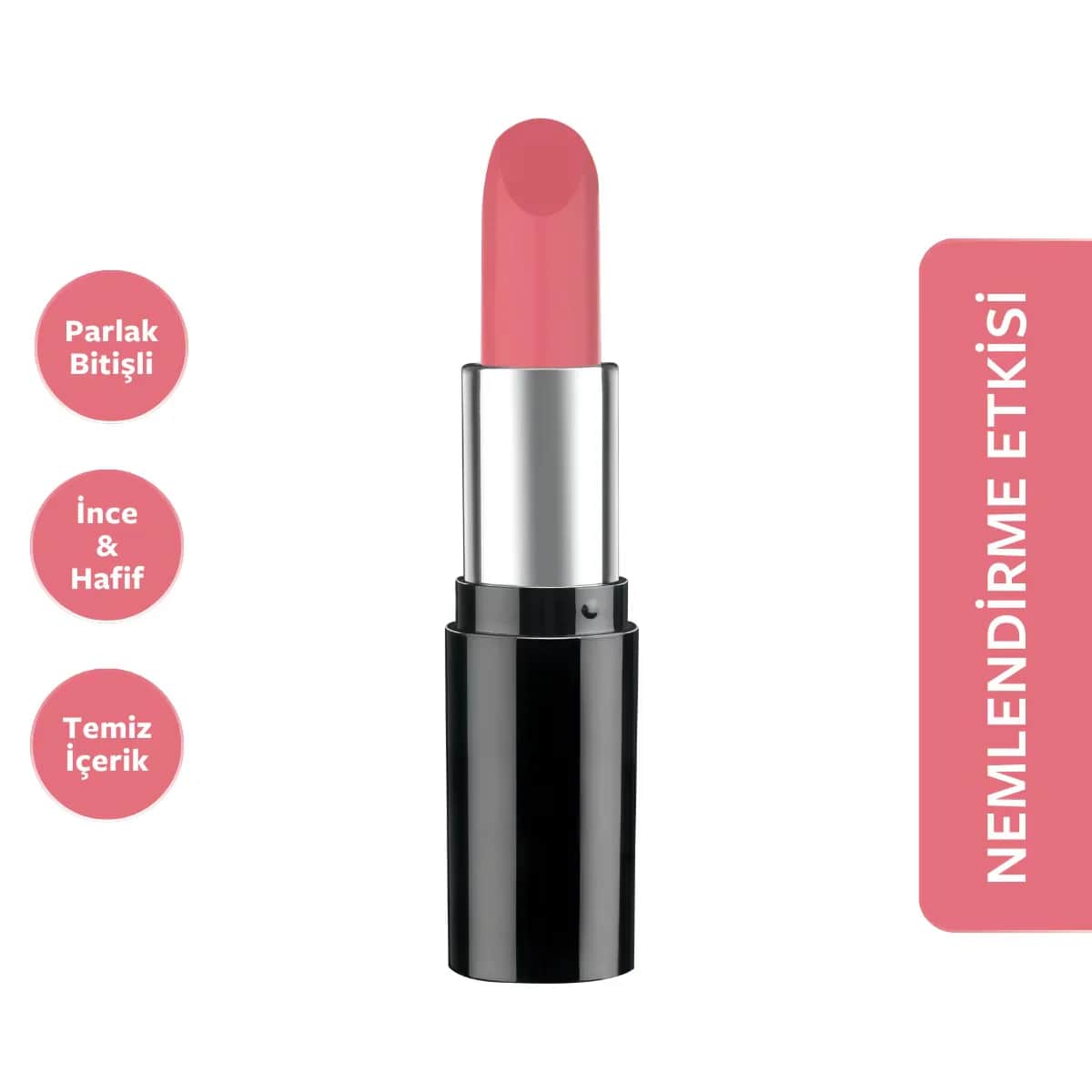 Pastell Lippenstift - Feuchtigkeitsspendende Nude-Farbe für natürliche Schönheit