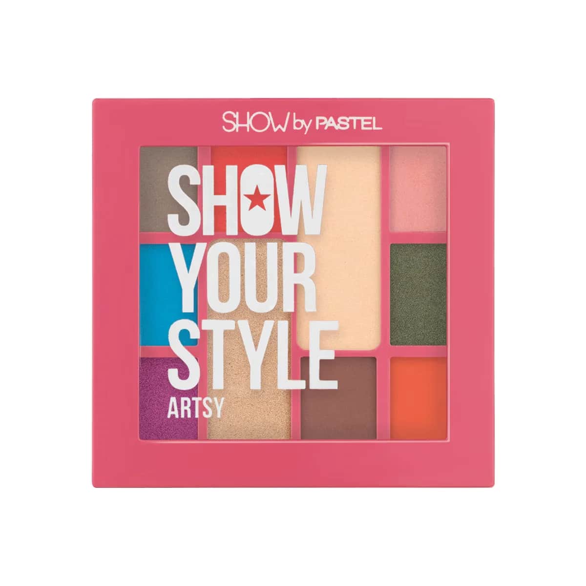 Show By Pastel Artsy Lidschatten Set - Lebendige Farbpalette