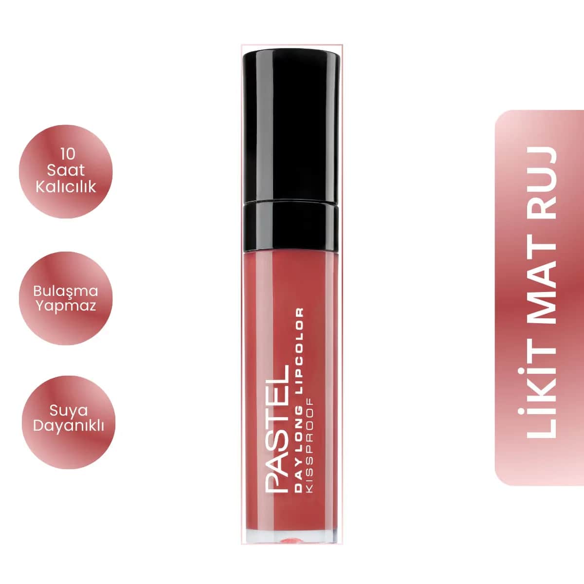 Pastell Kissproof Langzeit Lippenfarbe