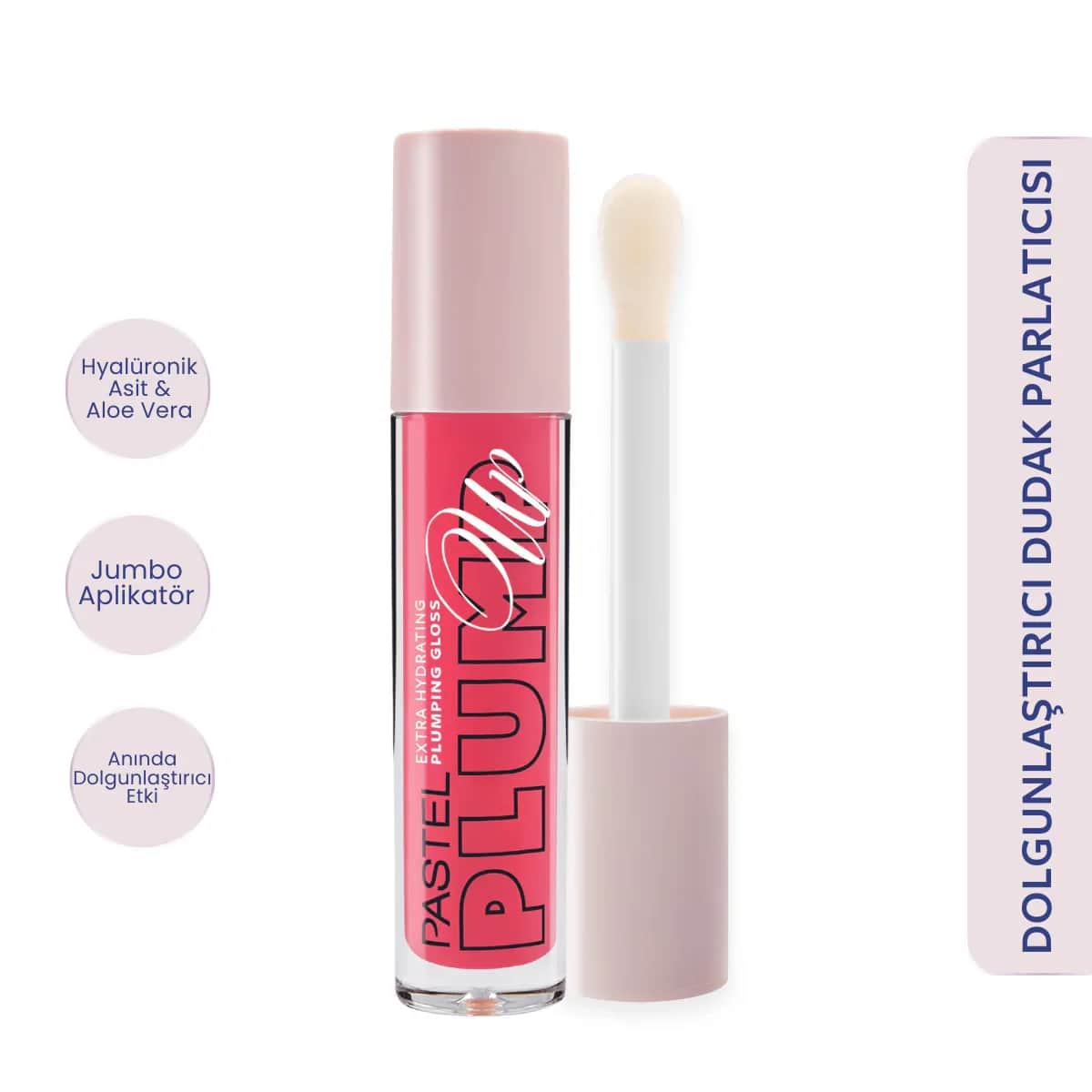 Pastell Plump-Up Lip Gloss | Sofortige Fülle &amp; Hydratation