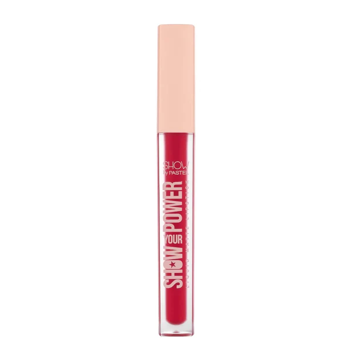 Show by Pastel Flüssiger Matte Lippenstift - Kein Transfer, 8 Stunden Haltbarkeit