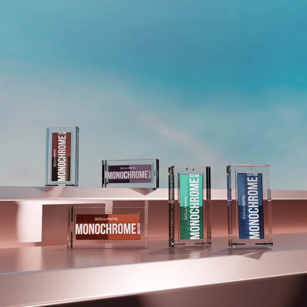 Pastell Monochrom Duo Lidschattenpalette