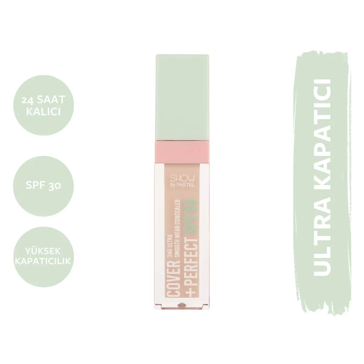 Pastel Ultra Concealer SPF30 - Hohe Deckkraft 301 Hell 7,8ml