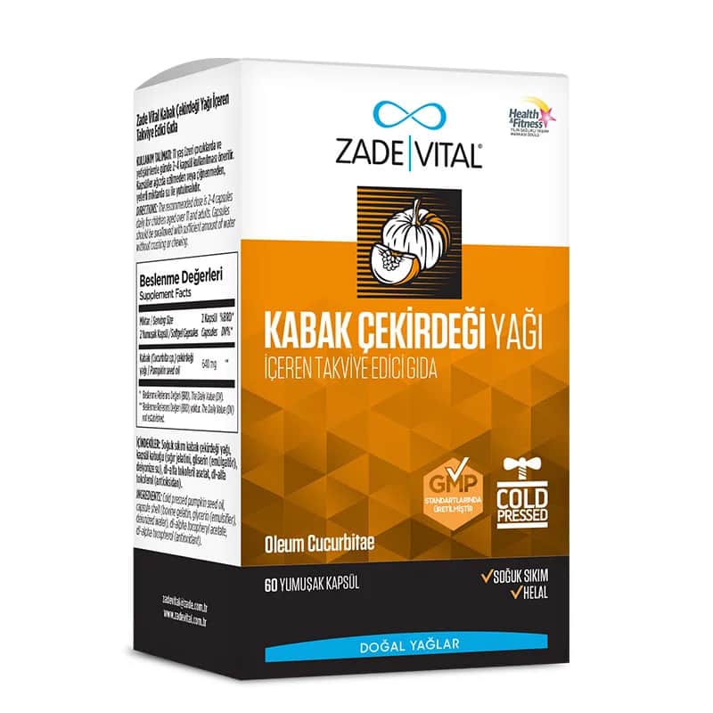Zade Vital Kürbiskernöl 320 mg