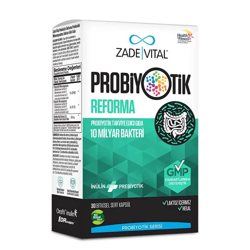 Zade Vital Probiotikum Reforma 30 Kapseln