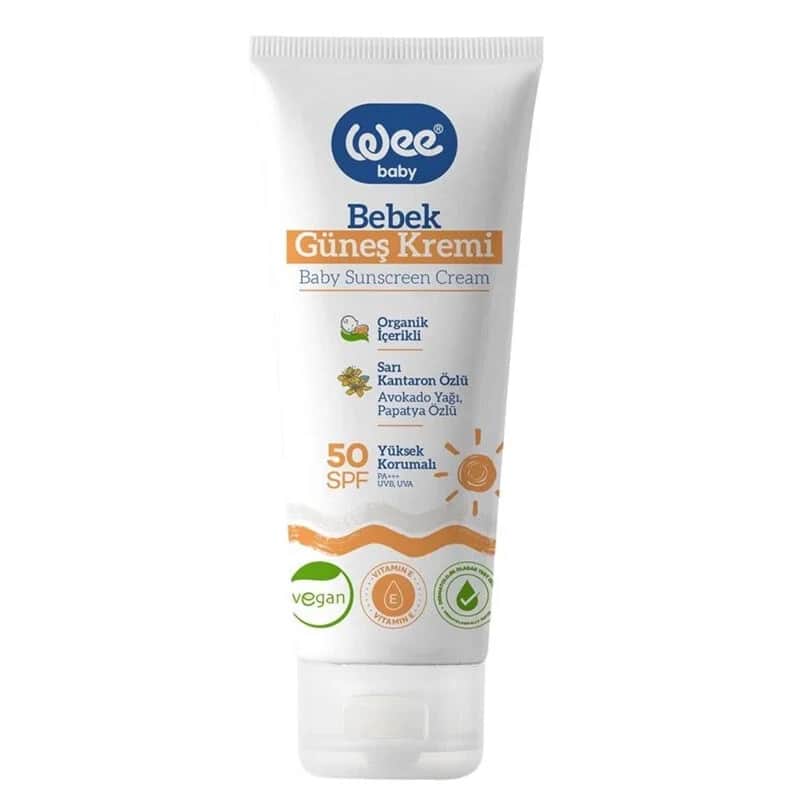 Wee Baby Sonnencreme SPF 50 für Babys - 75 ml
