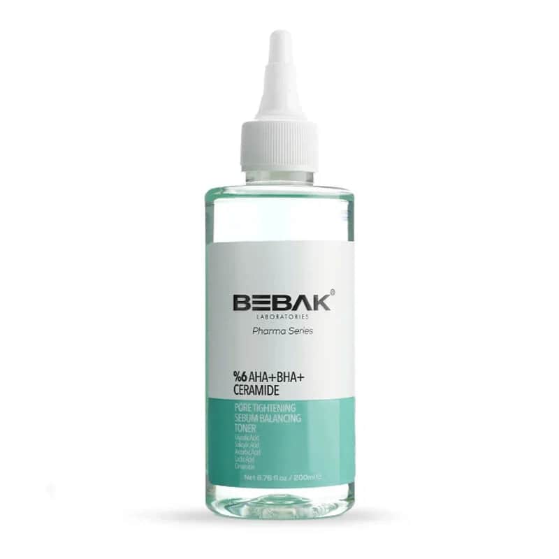 Bebak Pharma AHA+BHA Porenverfeinernder Toner - 200 ml