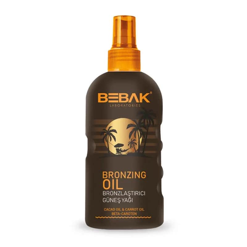 Bebak Bräunungsöl 150ml - Natürlicher Glanz &amp; Sonnengeküsste Haut