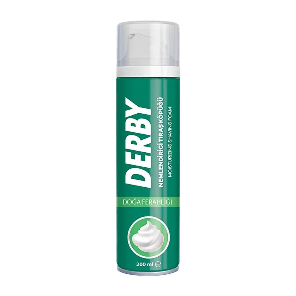 Derby Feuchtigkeitsspendender Rasierschaum - Nature Fresh 200ml
