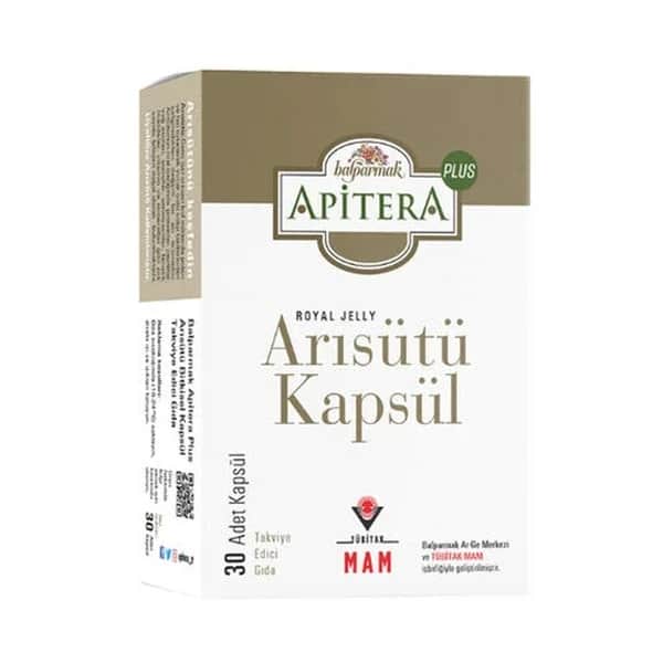 Balparmak Apitera Bienenpollen &amp; Gelée Royale Kapseln 30 Stück