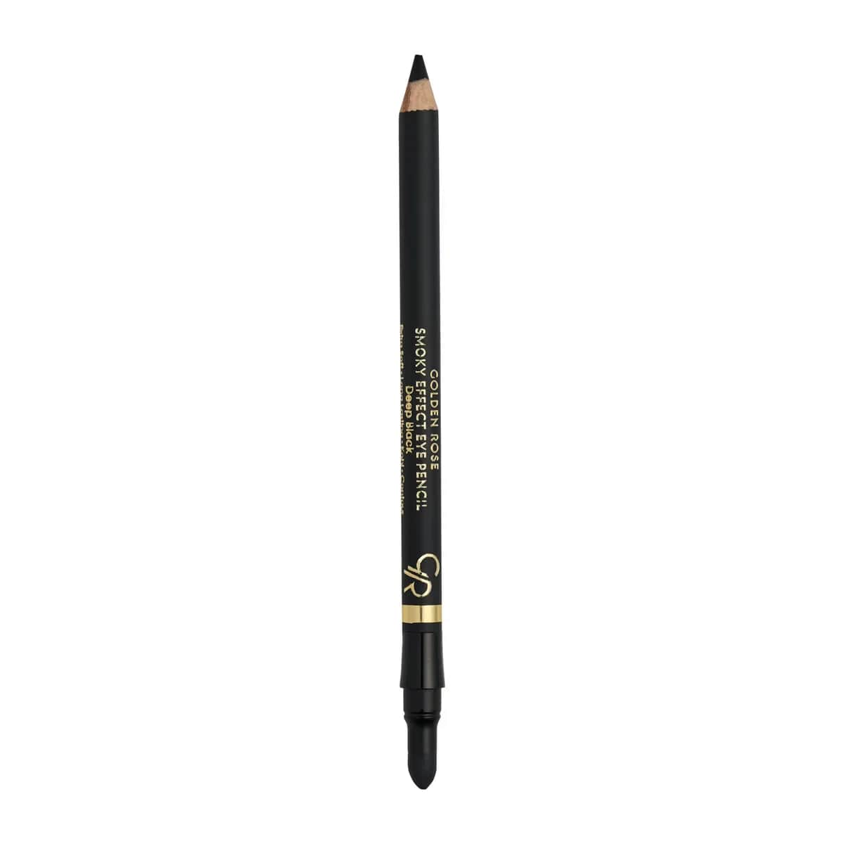 Schwarzer Eyeliner-Stift mit rauchigem Effekt von Golden Rose - Einfach Auftragen