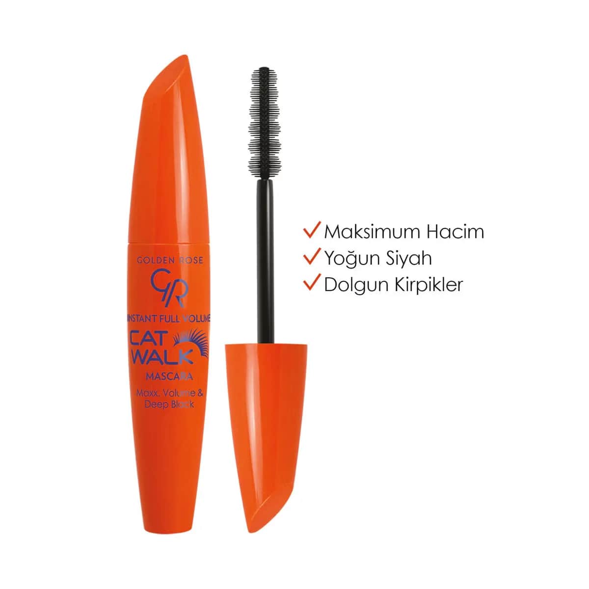 Golden Rose Cat Walk Mascara - Sofort Volumen Wimpern