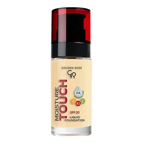 Golden Rose Feuchtigkeitsspendende Flüssigfoundation SPF20
