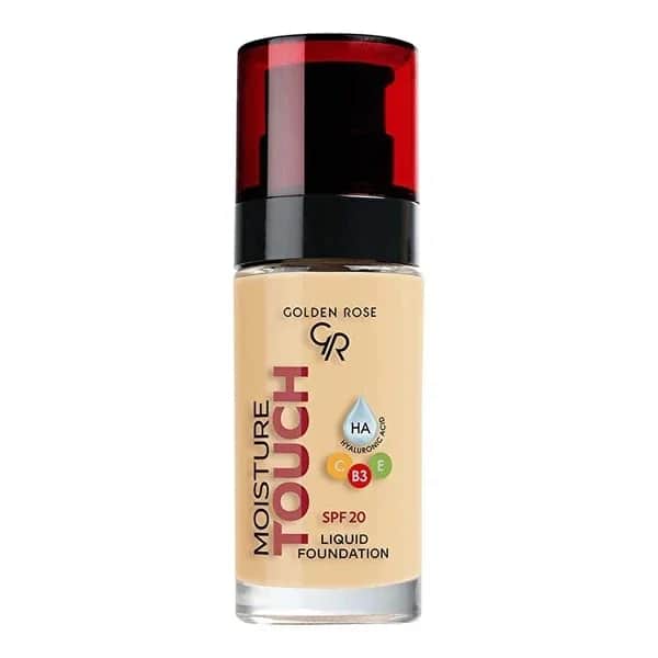 Golden Rose Feuchtigkeitsspendende Flüssigfoundation SPF20