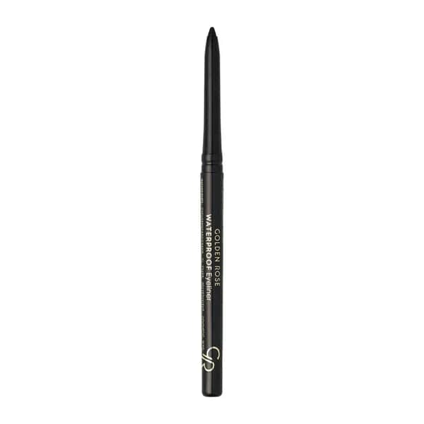 Wasserfester Automatik-Eyeliner Nr. 01 von Golden Rose - Langanhaltend