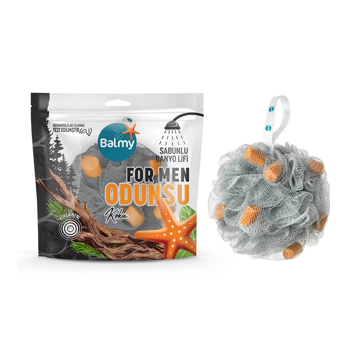 Balmy For Men Holz-Luffa-Seife