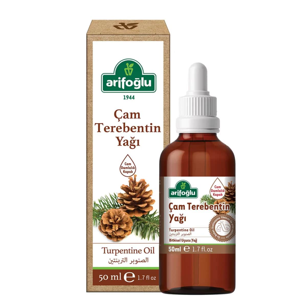 Arifoğlu Terpentinöl 50ml - Nährende Haarpflege