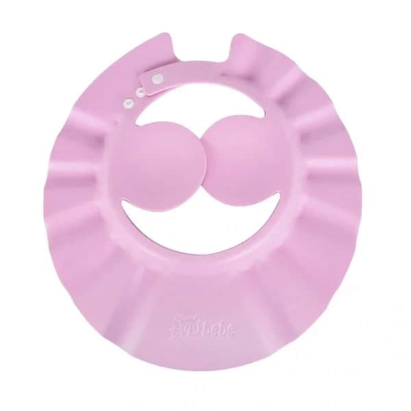 Sevi Bebe Pink Baby Badekappe - Shampoo Schutz- und Komfortkappe