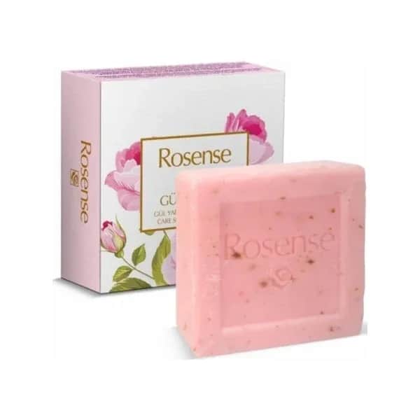 Rosense Naturseife mit Rose - 100g