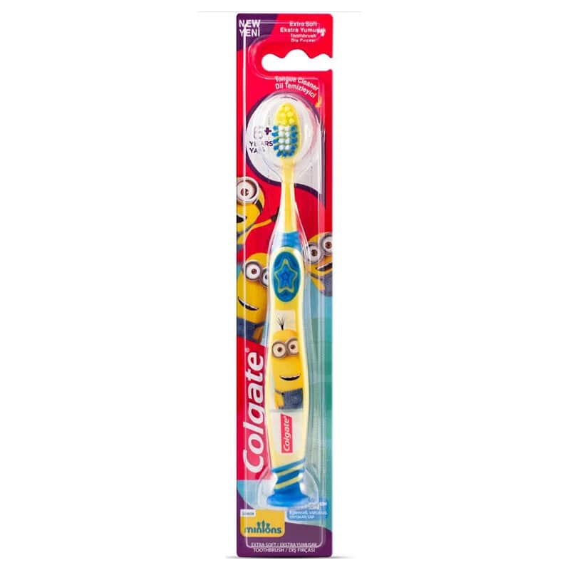 Colgate Minions Extra Weiche Zahnbürste für Kinder ab 6 Jahren