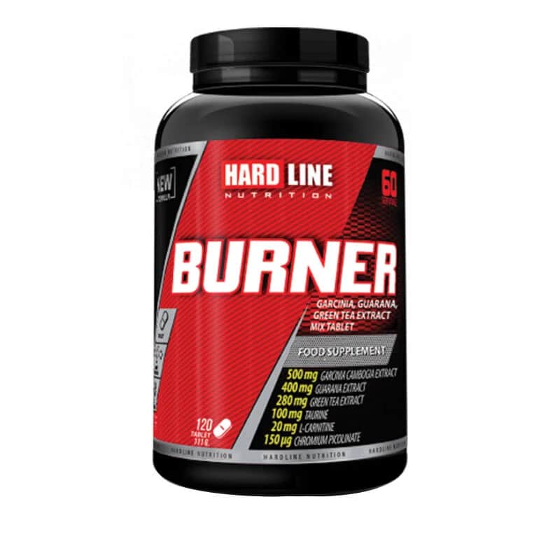 Hardline Burner 120 Tabletten - Stoffwechsel-Booster &amp; Energieunterstützung