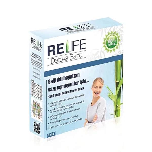 Relife Detox Pflaster - 1 Detox Band für ein gesundes Leben