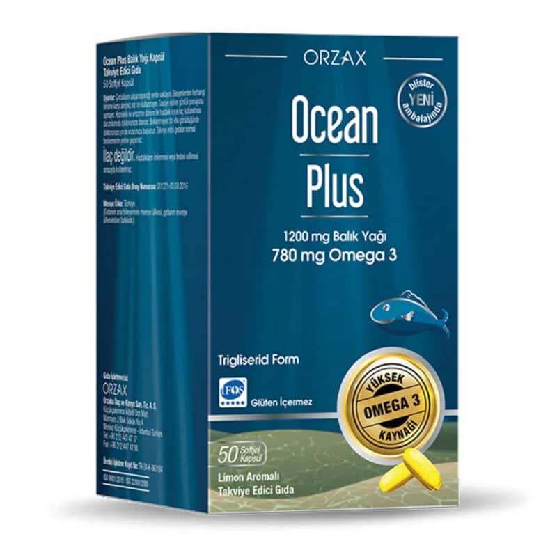 Orzax Ocean Plus Omega-3 1200 mg