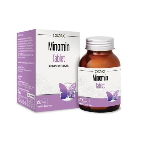 Orzax Minomin 60 Tabletten - Essentielle Vitamine für das Wohlbefinden