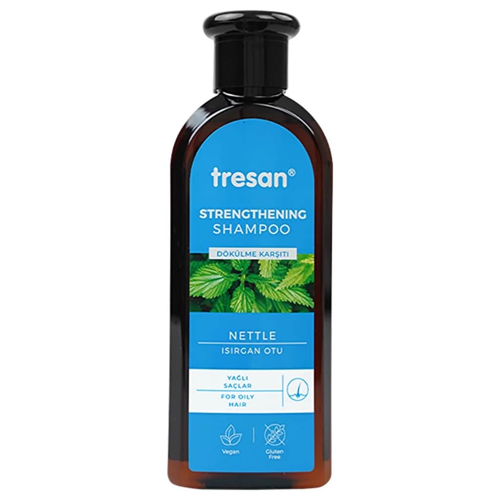 Tresan Brennnessel Stärkendes Shampoo für fettiges Haar 300ml