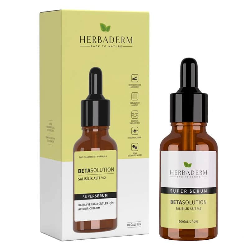 Herbaderm Reinigendes Serum mit Beta-Lösung - 30 ml