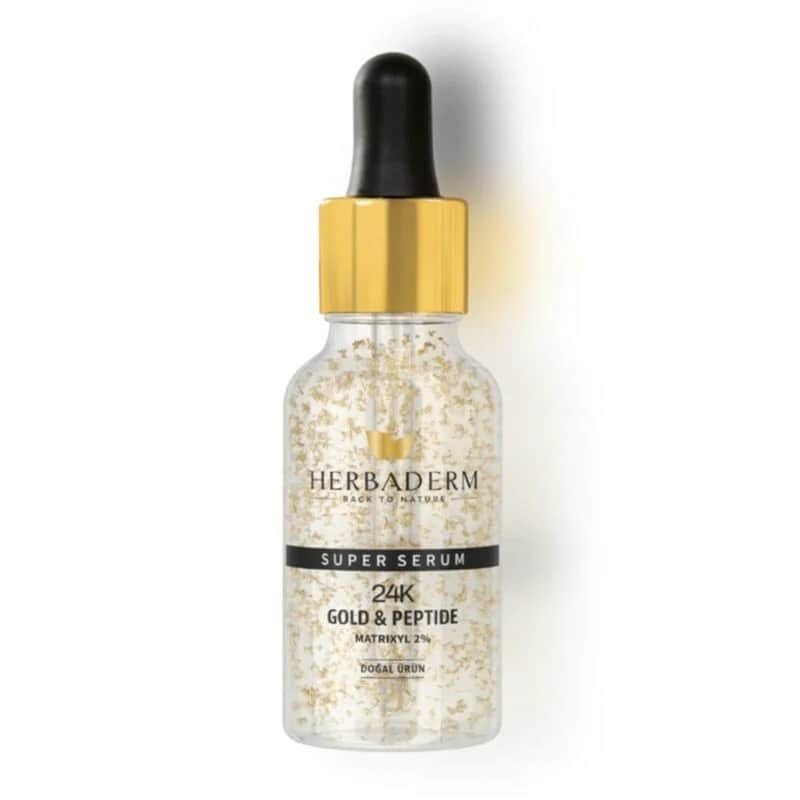 Herbaderm 24K Anti-Falten Serum - Jugendlichkeitsformel 30ml