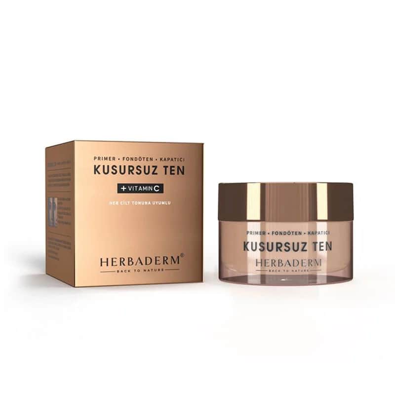 Herbaderm Hautperfektor: 3-in-1 Make-up Basis &amp; Foundation 30ml