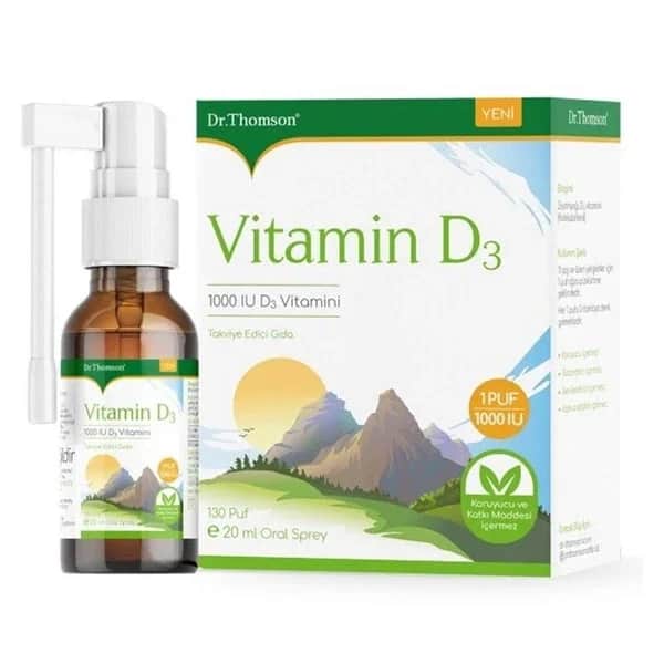 Dr.Thomson Vitamin D3 1000 IE Flüssigpräparat