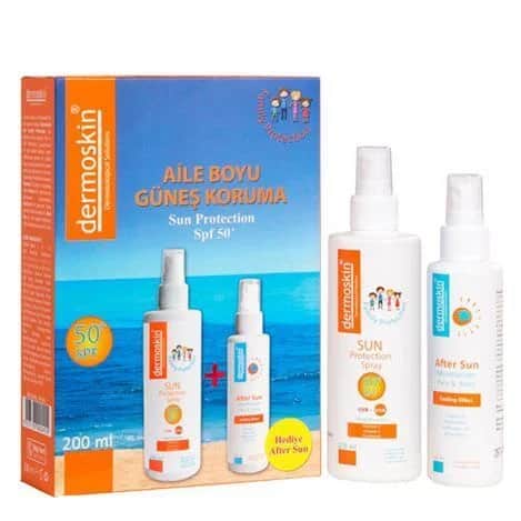 DermoSkin Aile Sonnenpflege Set