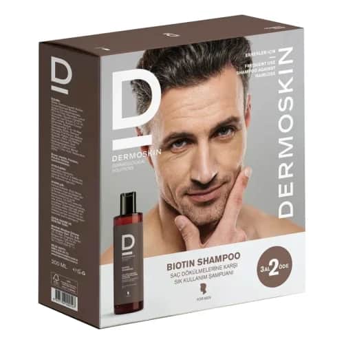 Dermoskin Biotin Shampoo für Männer 200ml