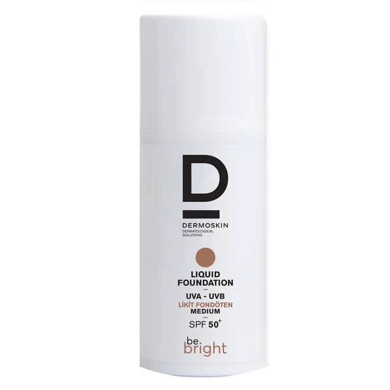 Dermoskin Be Bright SPF50+ Flüssigfoundation - Mittel 33ml