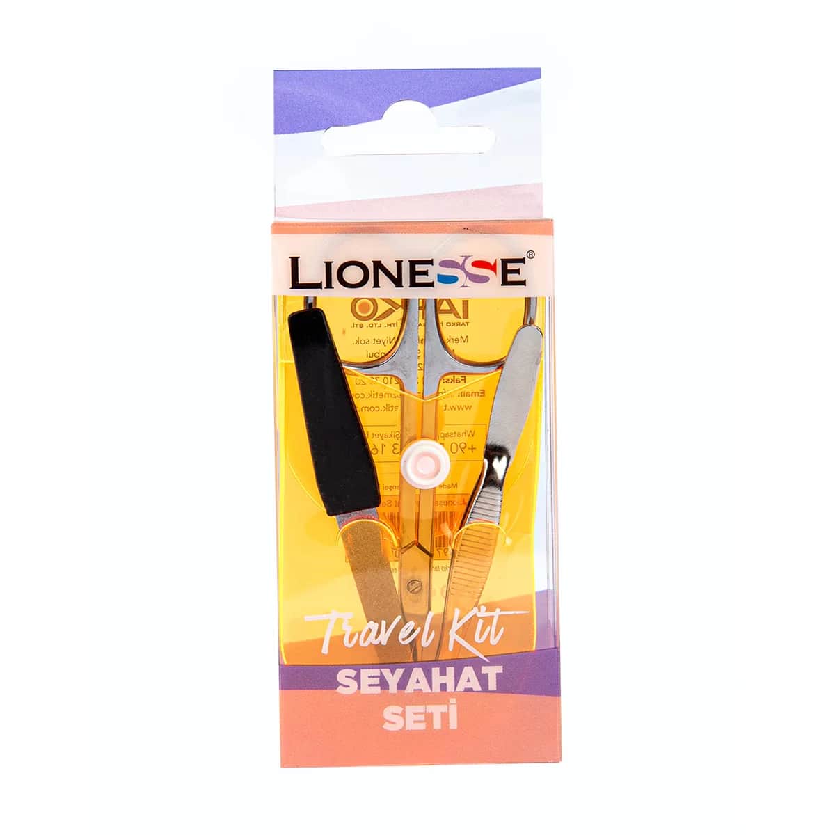 Lionesse Mini-Maniküre-Set mit Tasche