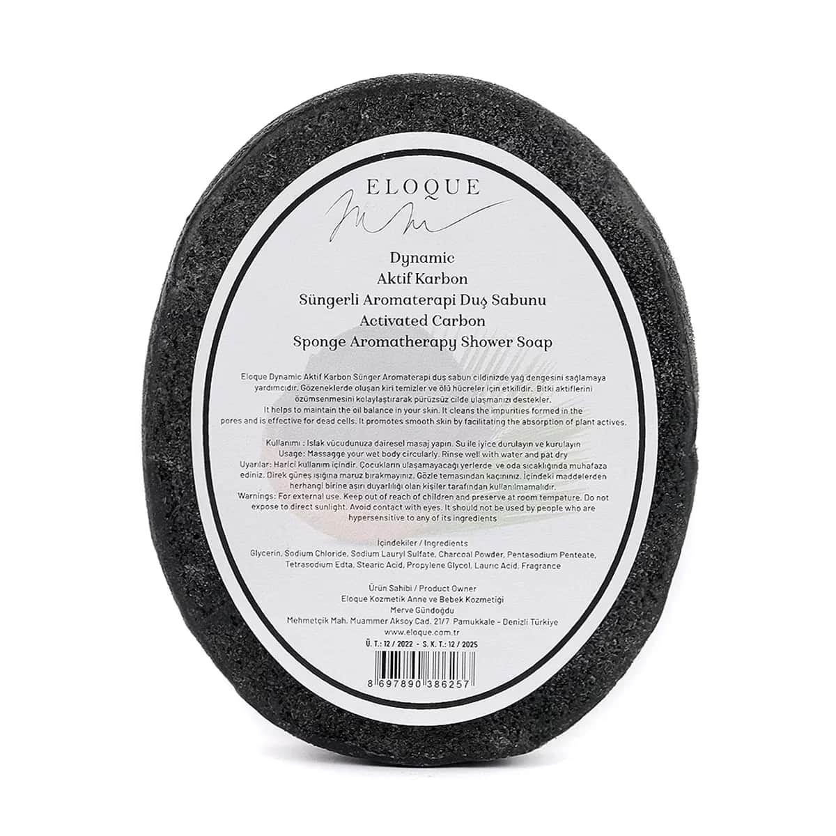 Eloque Aktivkohle-Seife - 135g