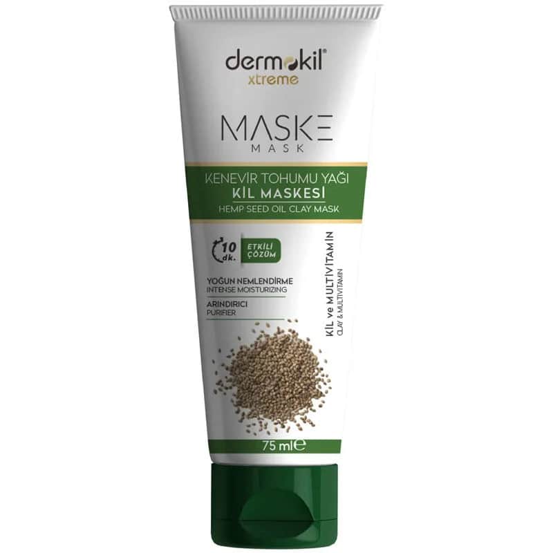 Dermokil Hanfsamenöl Tonmaske - Nährend 75ml