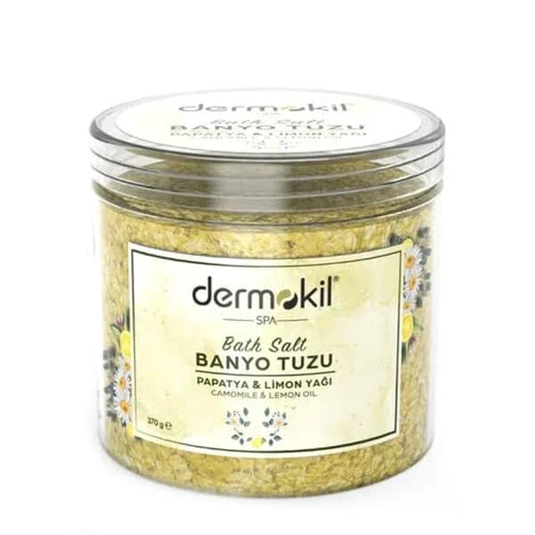 Dermokil Kamille Zitrone Öl Badesalz 370g