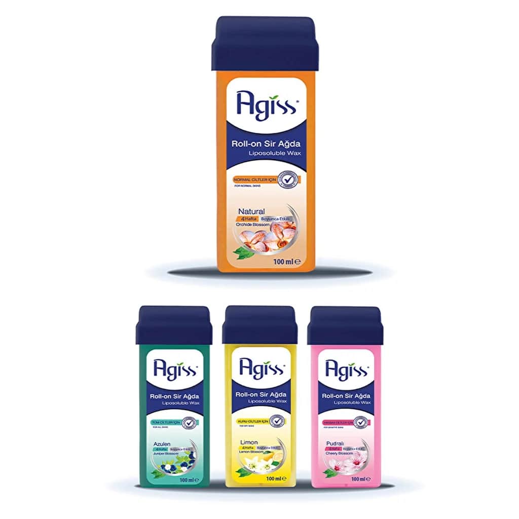 Agiss Natur Roll-On Wachs für normale Haut - 100ml