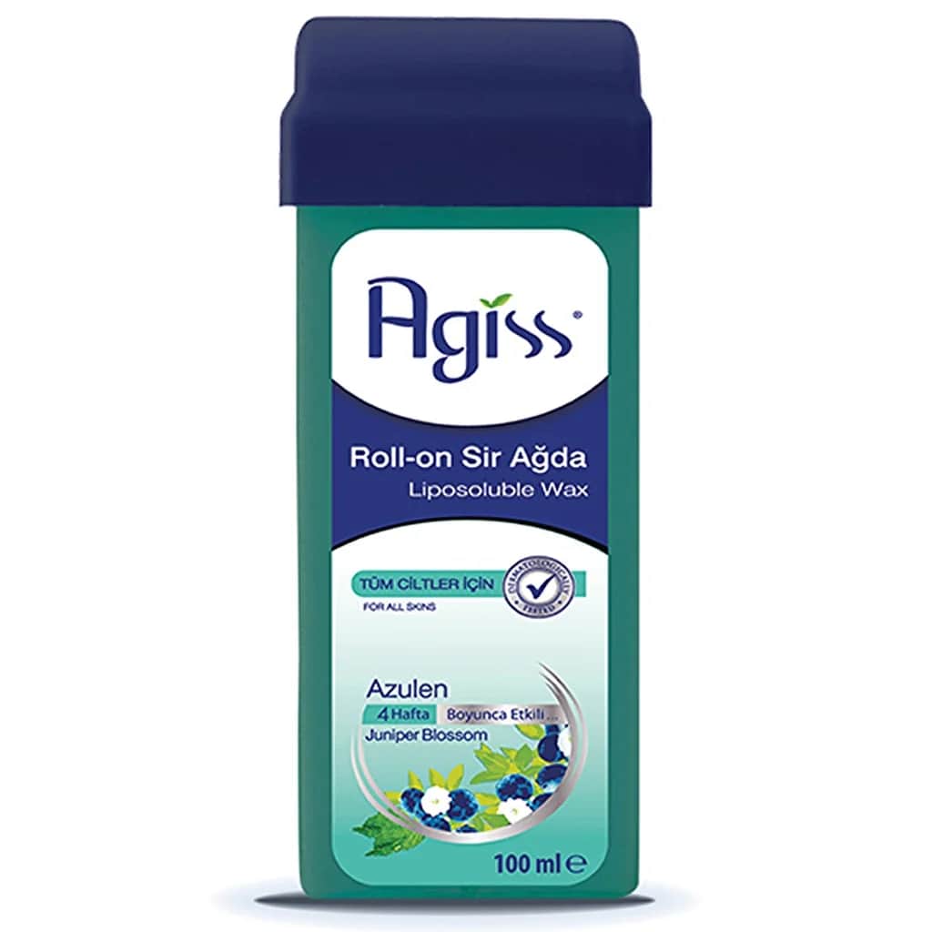 Agiss Natürliche Azulen Roll-On Wachs für alle Hauttypen - 100ml