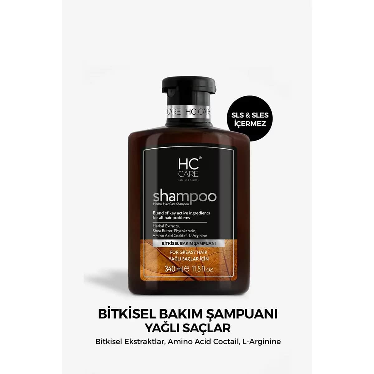HC Care Shampoo für fettiges Haar 340ml