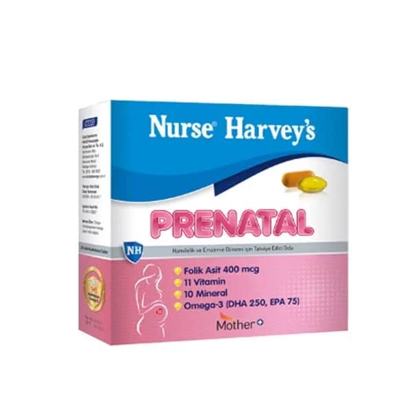 Nurse Harveys Schwangerschaftsvitamine für werdende Mütter, 30 Tabletten