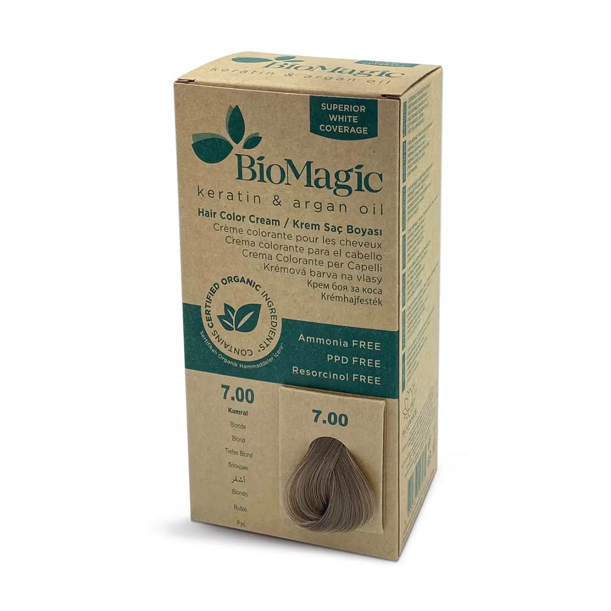 Biomagic Kastanienbraune Haarfarbe Nr. 7.00