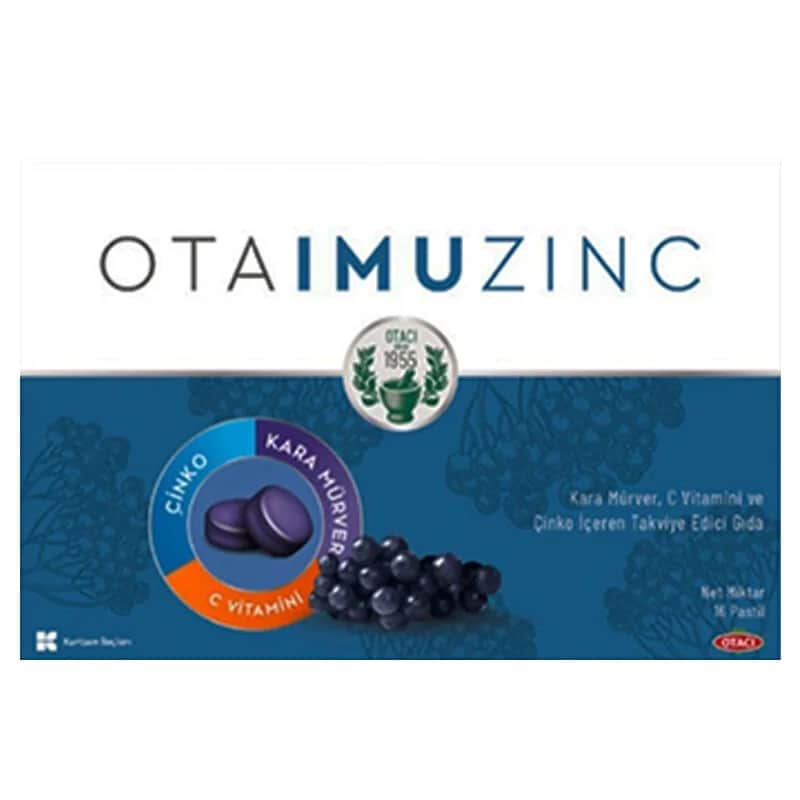 Otaci Otaimuzinc Holunderbeerenpastillen - Immunsupport 16 Stück